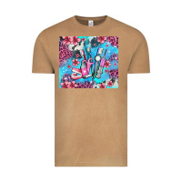 Vintage Camel dentist element with flowers Vintage Tee - AdoDesignShop