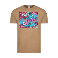 Vintage Coffee dentist element with flowers Vintage Tee - AdoDesignShop