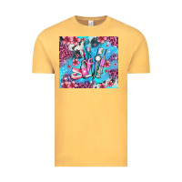 Vintage Mustard dentist element with flowers Vintage Tee - AdoDesignShop