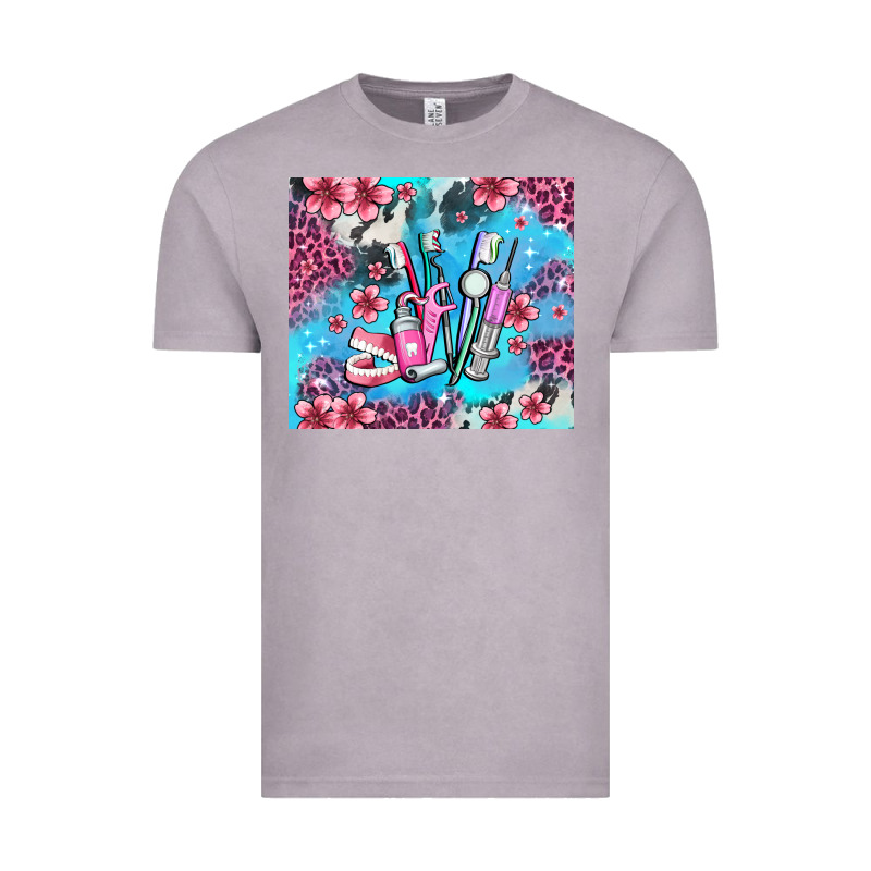 Dentist Element With Flowers Vintage Tee by AdoDesignShop | Teevron