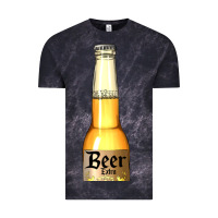 Cloud Black yellow beer bottle Vintage Tee - AdoDesignShop