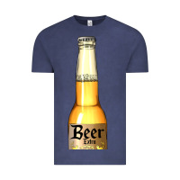 Vintage Denim yellow beer bottle Vintage Tee - AdoDesignShop