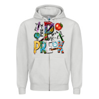 Dove Grey pre k Zipper Hoodie - NancyCooperArtShop
