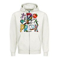 Oatmeal Heather pre k Zipper Hoodie - NancyCooperArtShop