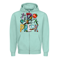 Seafoam pre k Zipper Hoodie - NancyCooperArtShop