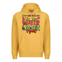 Mustard If you drink don't drive do the watermelon crawl Premium Hoodie - NancyCooperArtShop