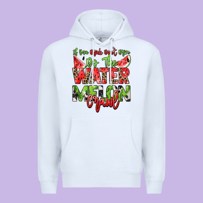 If You Drink Don't Drive Do The Watermelon Crawl Premium Hoodie Designed By Nancycooperartshop