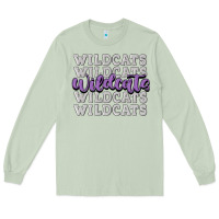 Matcha wildcats football Long Sleeve Tee - MaliasSmallBusiness