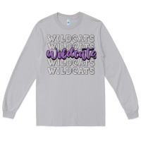 Moon Dust wildcats football Long Sleeve Tee - MaliasSmallBusiness