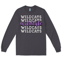 Smoke wildcats football Long Sleeve Tee - MaliasSmallBusiness