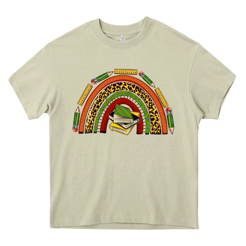 Black History Teacher Rainbow Heavy Core Tee by texasbilliewilder | Teevron