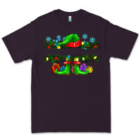 Plum custom name christmas elf Premium Tee - texasbilliewilder