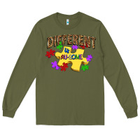 Army Green different is au some Long Sleeve Tee - JahusDesignShop