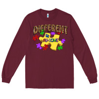 Burgundy different is au some Long Sleeve Tee - JahusDesignShop