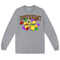 Heather Grey different is au some Long Sleeve Tee - JahusDesignShop