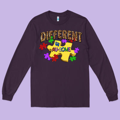 Different Is Au Some Long Sleeve Tee Designed By Jahusdesignshop