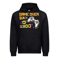 Black game over back to school Urban Hoodie - CowGirlArtShop
