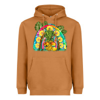 Meerkat pineapple rainbow Heavyweight Hoodie - BarkalooDesign