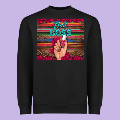 Nail Boss Heavyweight Sweatshirt Designed By Artiststas