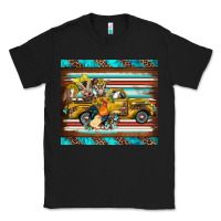 Black western truck farm animals serape leopard turquoise's Classic Tee - BarkalooDesign