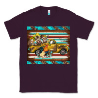 Western Truck Farm Animals Serape Leopard Turquoise's Classic Tee | Teevron