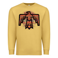 Antique Gold Red Aztec Thunderbird Premium Sweatshirt - Bettercallsaul