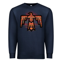 Navy Red Aztec Thunderbird Premium Sweatshirt - Bettercallsaul