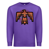 Purple Red Aztec Thunderbird Premium Sweatshirt - Bettercallsaul
