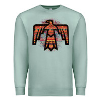 Seafoam Red Aztec Thunderbird Premium Sweatshirt - Bettercallsaul
