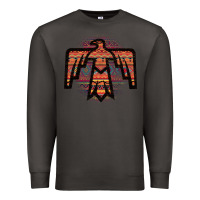 Smoke Red Aztec Thunderbird Premium Sweatshirt - Bettercallsaul