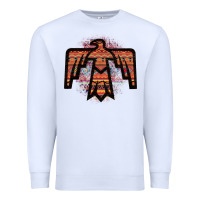White Red Aztec Thunderbird Premium Sweatshirt - Bettercallsaul