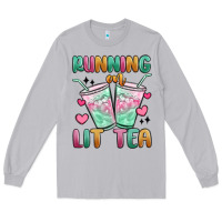 Moon Dust running on lit tea Long Sleeve Tee - MaliasSmallBusiness