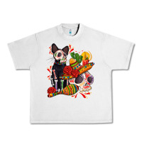 Lunar Rock mexican dead day with skeleton cat Urban Heavy Tee - AdoDesignShop