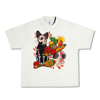 Pistachio mexican dead day with skeleton cat Urban Heavy Tee - AdoDesignShop