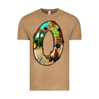 Vintage Camel farm life alphabet numbers 0 Vintage Tee - BundleAndBundleShop