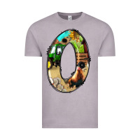 Vintage Zinc farm life alphabet numbers 0 Vintage Tee - BundleAndBundleShop