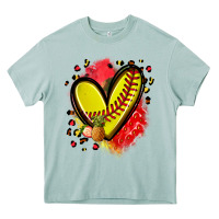 Arona fruits and softball heart Heavy Core Tee - Zillion Design Studio