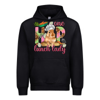 Black One hip lunch lady Easter Day Urban Hoodie - HowdyJamesFarm