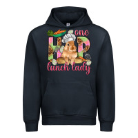Navy One hip lunch lady Easter Day Urban Hoodie - HowdyJamesFarm