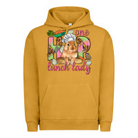 Pigment Peanut Butter One hip lunch lady Easter Day Urban Hoodie - HowdyJamesFarm