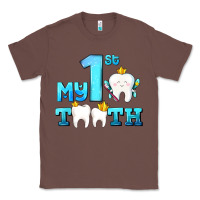 Chestnut my first tooth with teeth Classic Tee - AdoDesignShop