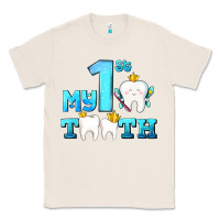 Natural my first tooth with teeth Classic Tee - AdoDesignShop