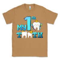 Toasted Coconut my first tooth with teeth Classic Tee - AdoDesignShop