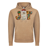 Vintage Coffee pomeranian christmas joy Vintage Hoodie - RanaPortraitStore