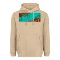 Mushroom tooled leather turquoise glitter 11oz mug Heavyweight Hoodie - Jasminsmagicworld