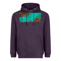 Plum tooled leather turquoise glitter 11oz mug Heavyweight Hoodie - Jasminsmagicworld