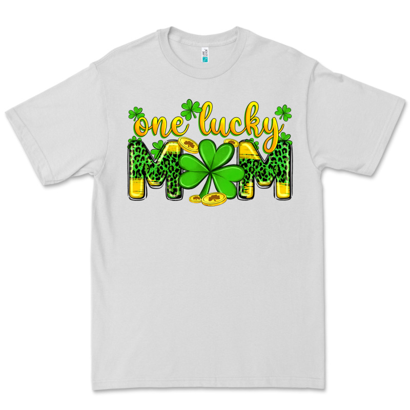 One Lucky Mom Premium Tee by Zillion Design Studio | Teevron