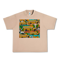 Burro school bus cactus sunflower Urban Heavy Tee - Artiststas