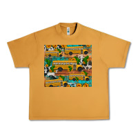 Peanut Butter school bus cactus sunflower Urban Heavy Tee - Artiststas