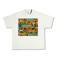 Pistachio school bus cactus sunflower Urban Heavy Tee - Artiststas